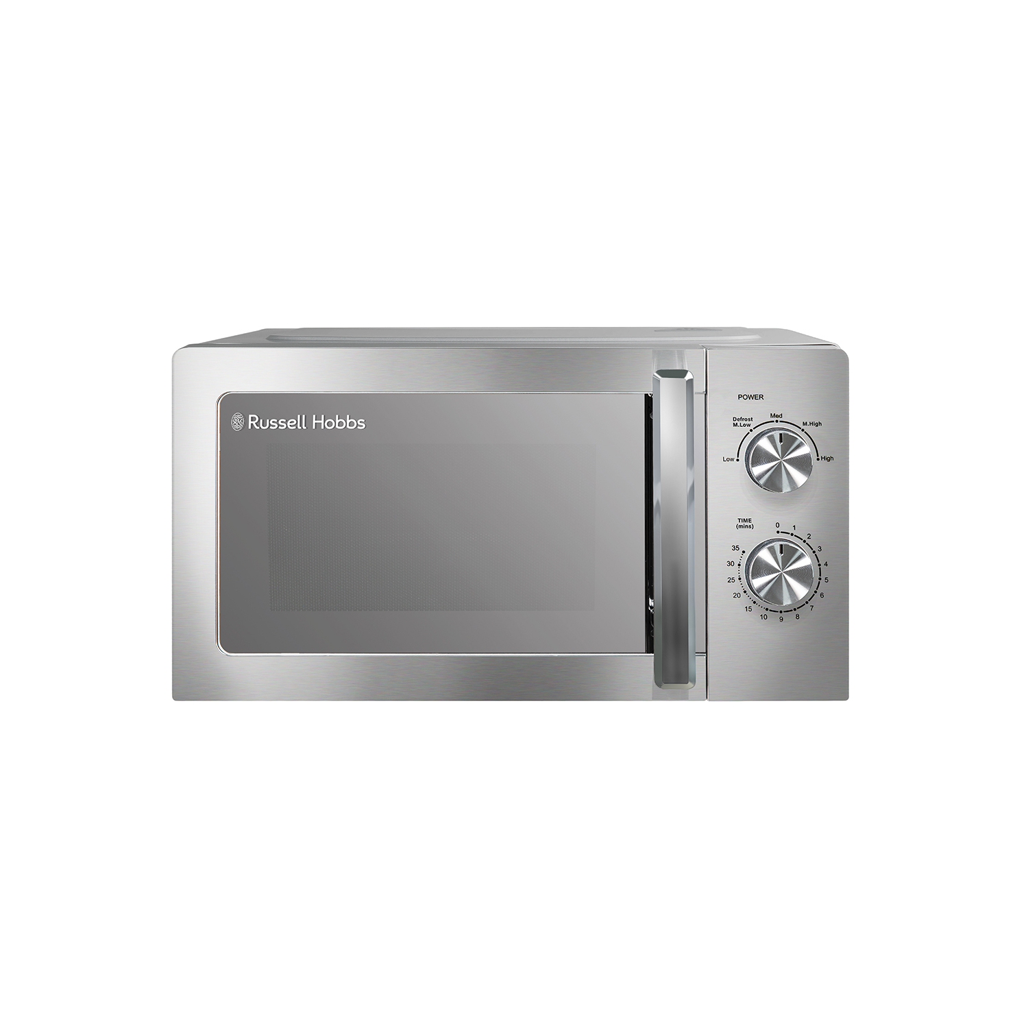 Russell Hobbs Manual Microwave Stainless Steel 20L with Defrost in Silver - Image 14