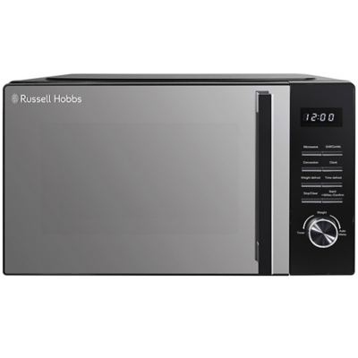 Russell Hobbs Combination Microwave Oven & Grill 23L 900W 10 Auto Menus RHM2366B in Black
