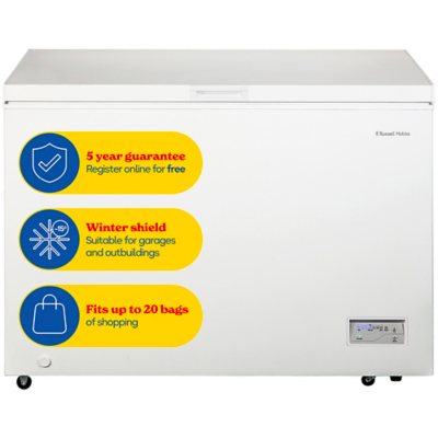 George Russell Hobbs RH300CF201W Chest Freezer - White