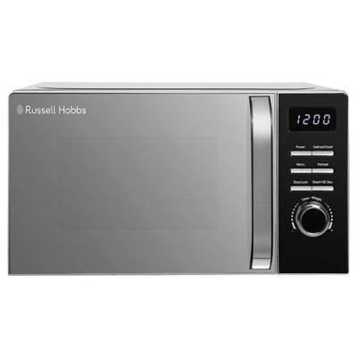 Russell Hobbs RHMD832B 20 Litre 26cm High, Freestanding Small Standard Microwave Oven - Black
