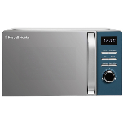 Russell Hobbs Digital Microwave 20L 800W with Defrost Setting RHMD832 in Blue