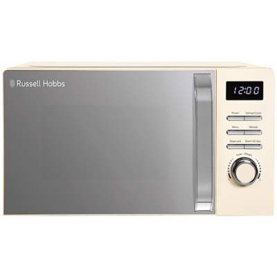 Russell Hobbs Microwave 20L Digital Legacy 800W Defrost Function RHMD818 in Cream