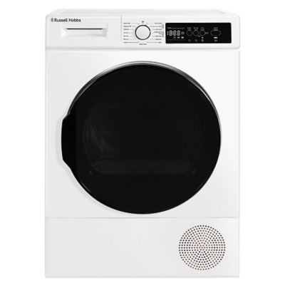 George Russell Hobbs RH8HPTD1E12W 8kg Dryer - White