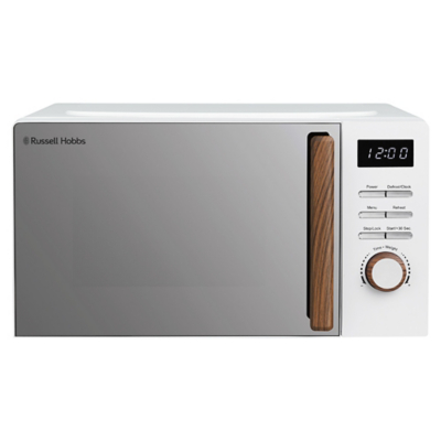 George White Russell Hobbs20L Compact Scandi Digital Microwave - White