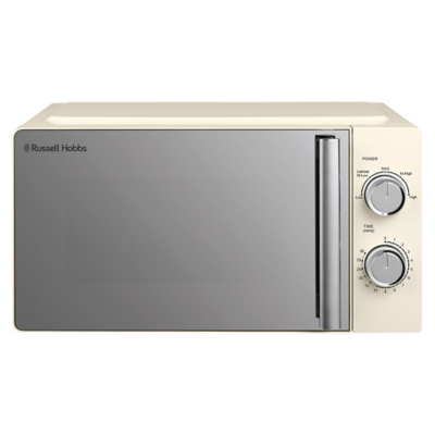 George Cream Russell Hobbs 17LManual Microwave - Cream