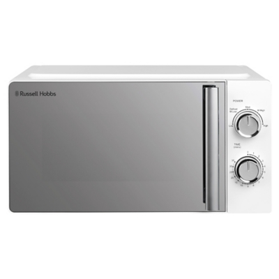 George White Russell Hobbs 17LManual Microwave - White
