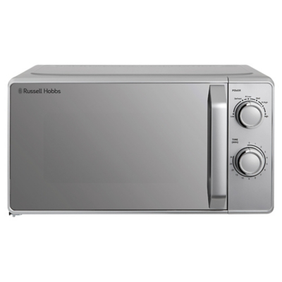 George Silver Russell Hobbs 17LCompact Manual Microwave - Silver