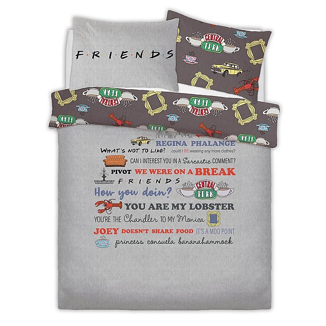 Warner Brothers Friends Reversible Duvet Set Home George