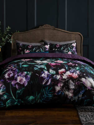 Sleepdown Opulent Floral Duvet Set Home at ASDA