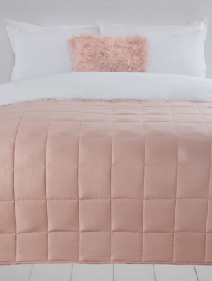 Sleepdown Microfibre Weighted Throw 6KG Home at ASDA