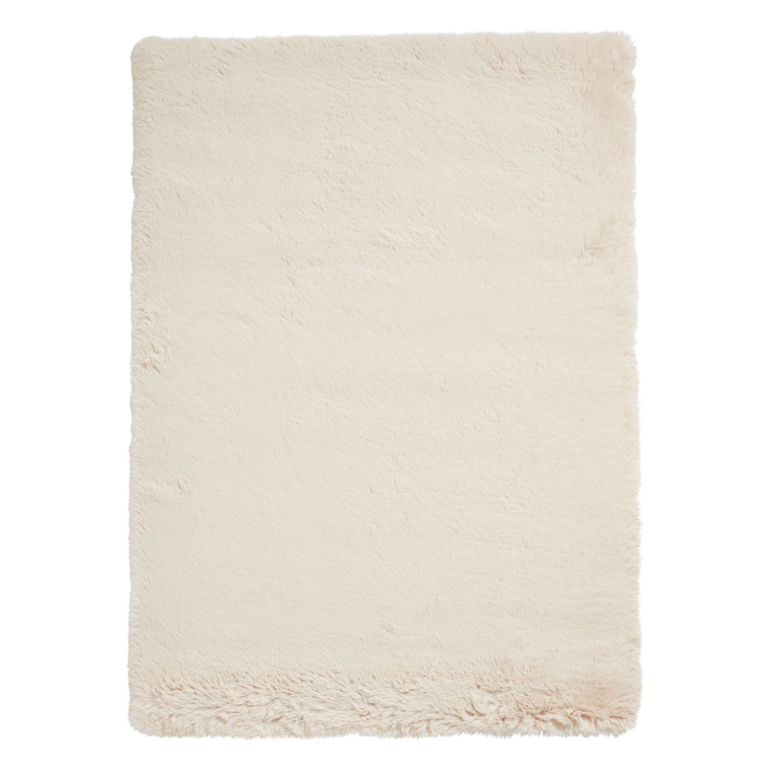 George Beige Think Rugs Teddy Luxury Super Soft Rug
