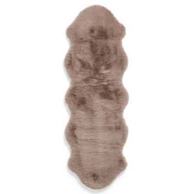 Think Rugs Super Teddy Mink Sheepskin 060 x 180cm Polyester Plain Shaggy Double Sheepskin, Cream