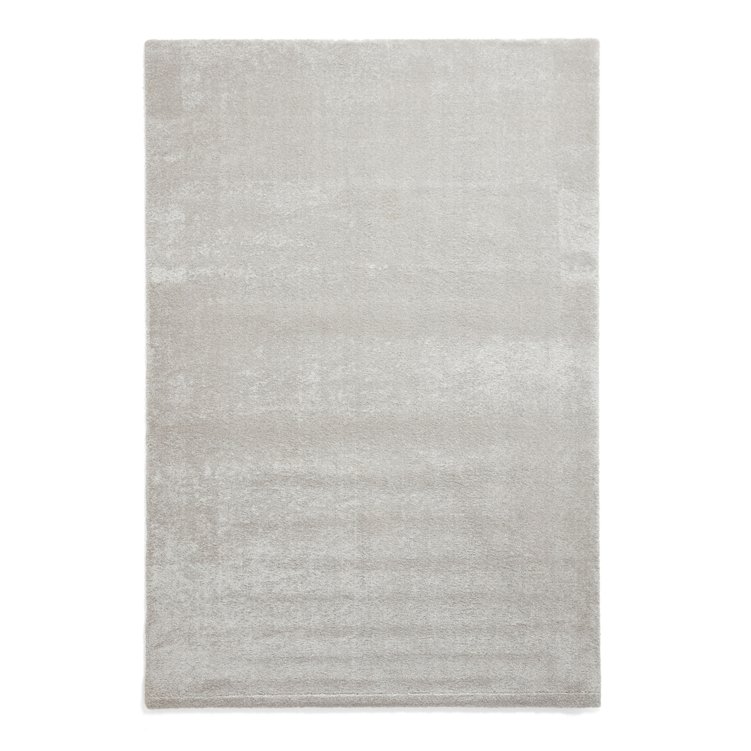 George Silver Think Rugs Cove Shaggy Soft Washable Plain Rug