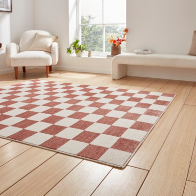 Think Rugs Baltimore Plum Rectangle 060 x 120cm Polyester Modern 66618, Purple