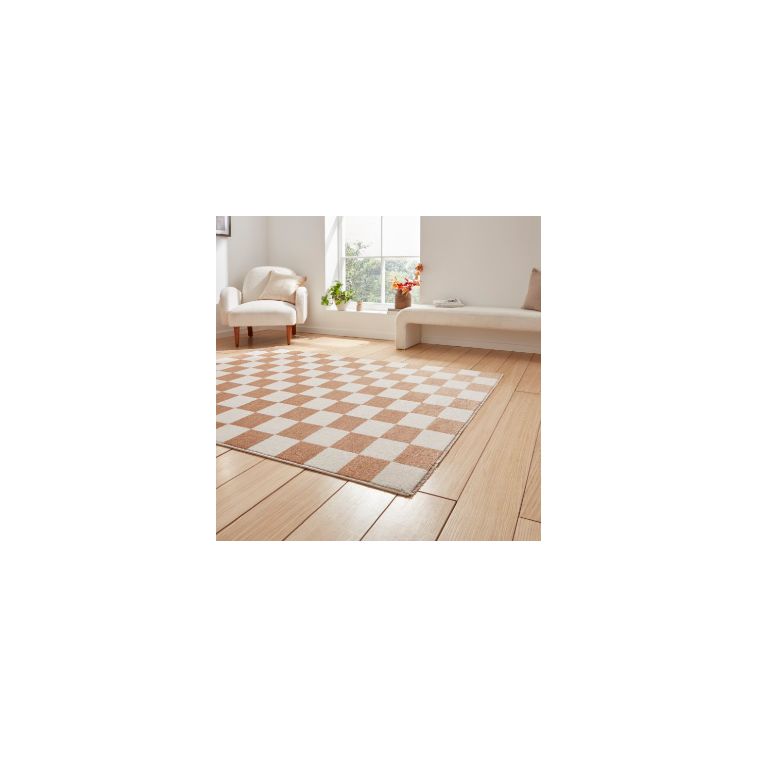 George Brown Think Rugs Baltimore Checkerboard Rug