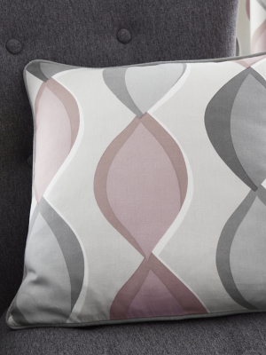 Fusion Pink Lennox Filled Cushion Home at ASDA