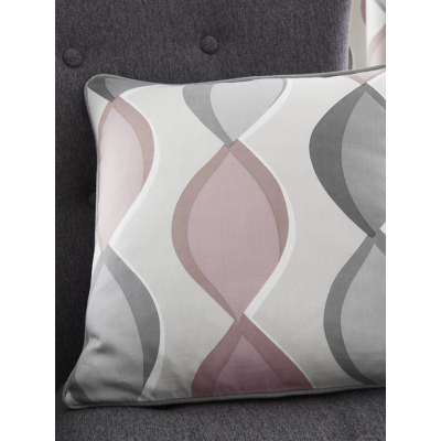 Fusion Lennox Filled Cushion in Blush  | TJ Hughes