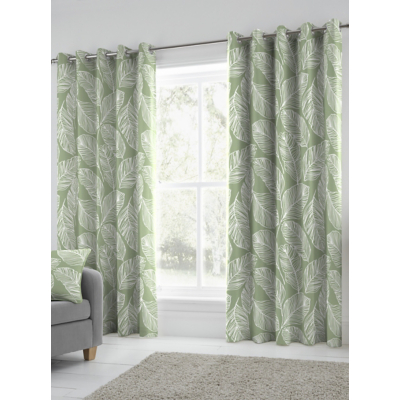 George Green Fusion Matteo Eyelet Curtains