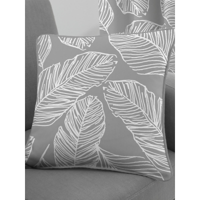 Fusion Matteo Filled Cushion in Grey  | TJ Hughes