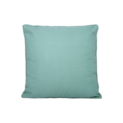 Fusion 'Plain Dye' Water & UV Resistant Filled Cushion in Teal | Size: 43 cm x 43 cm
