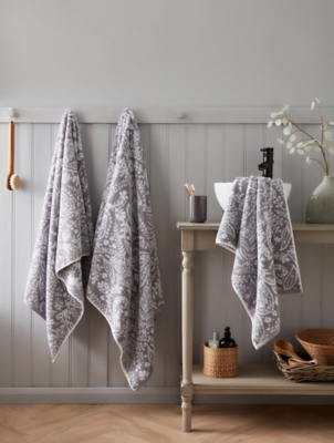 Dreams & Drapes Bathroom Aveline Towel Range in Grey | Home | George at ...