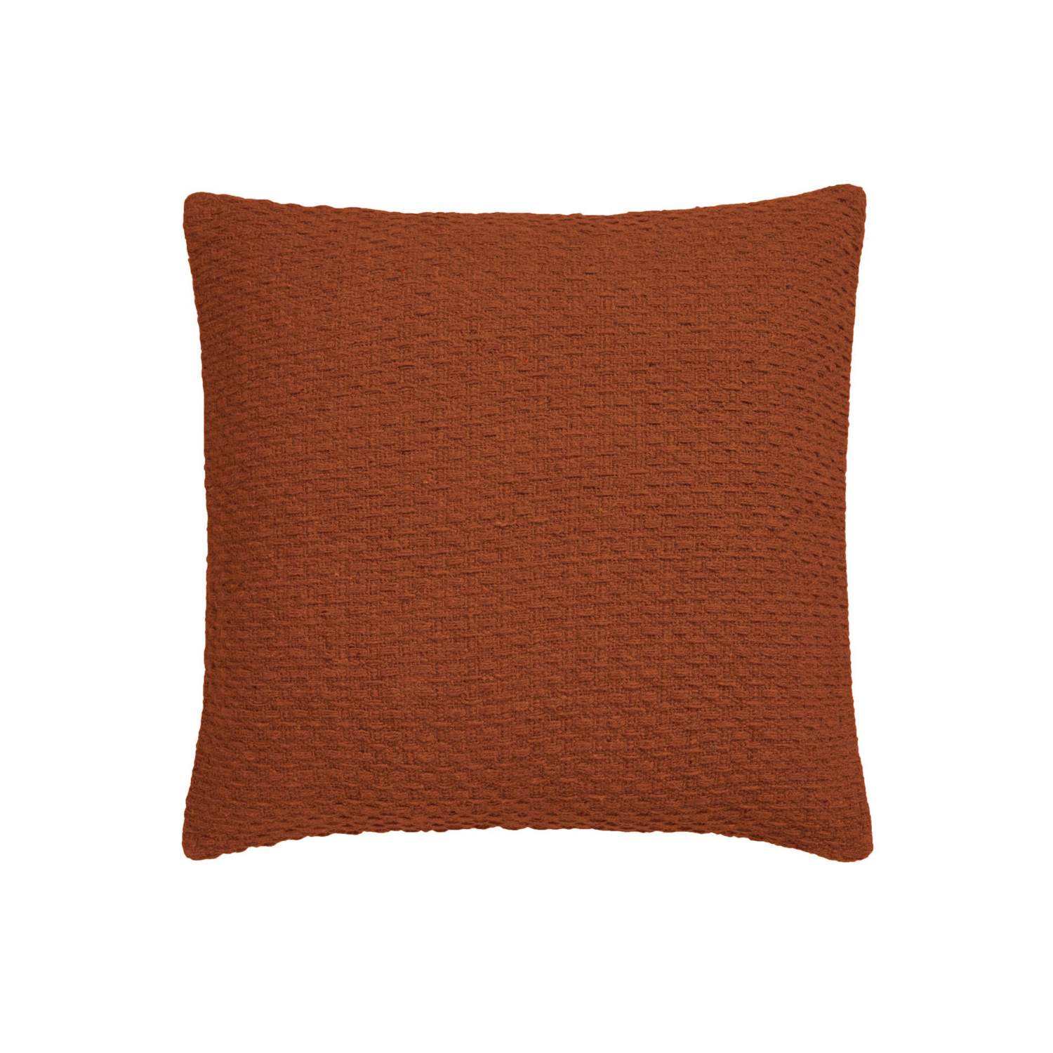 Julian Charles Orange Hayden Terracotta Cotton Cushion (43Cm X 43Cm) - One Size - Image 3