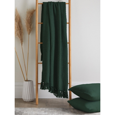 George Unisex Green Drift Hayden Throw - X 180Cm 130Cm