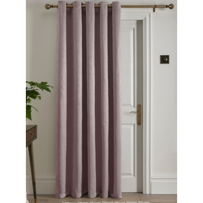 Strata Unisex Blush Fusion Single Eyelet Door Curtain