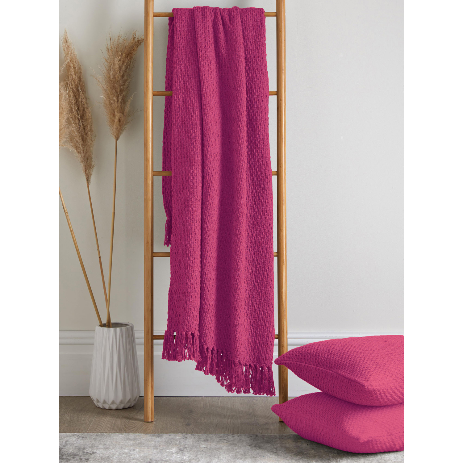 George Pink Drift Hayden Throw - 130Cm X 180Cm