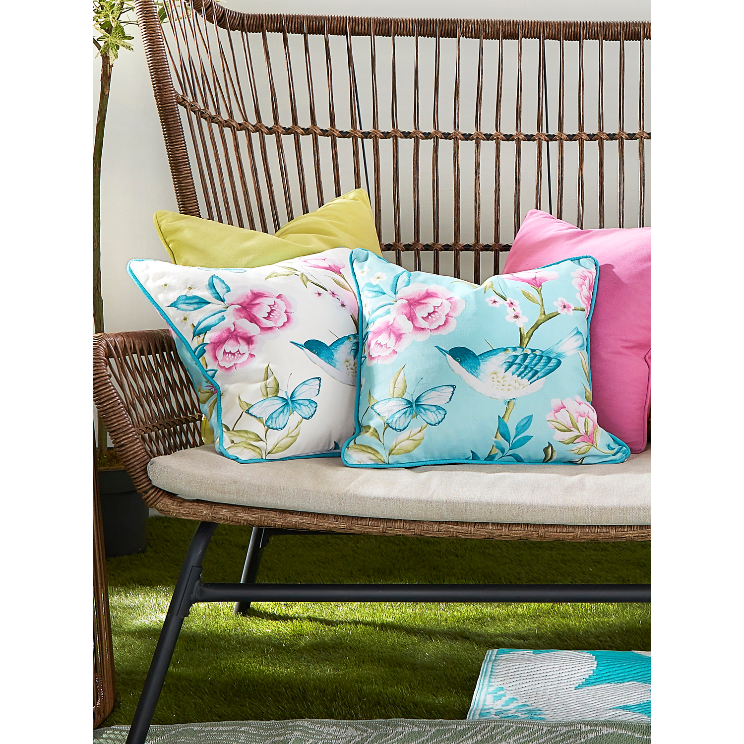 George Blue D & D Amelle Outdoor Filled Cushion