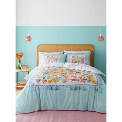 Apple Unisex Duck Egg Appletree Festival Duvet Cover Set King