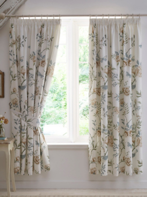 Dreams & Drapes Amelle Pencil Pleat Curtains in Green | Home | George ...