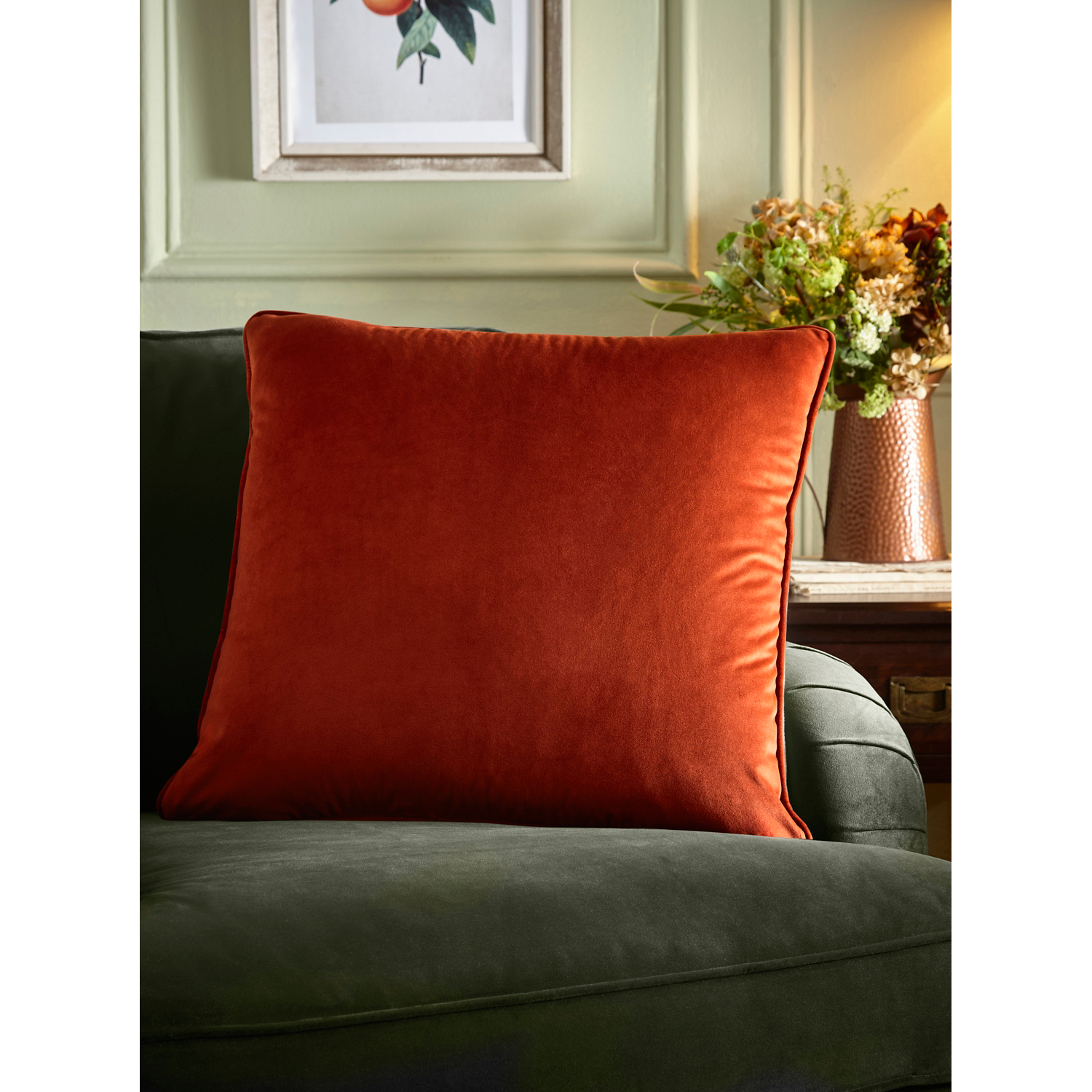 Apple Terracotta Appletree Spice Harlan Filled Cushion