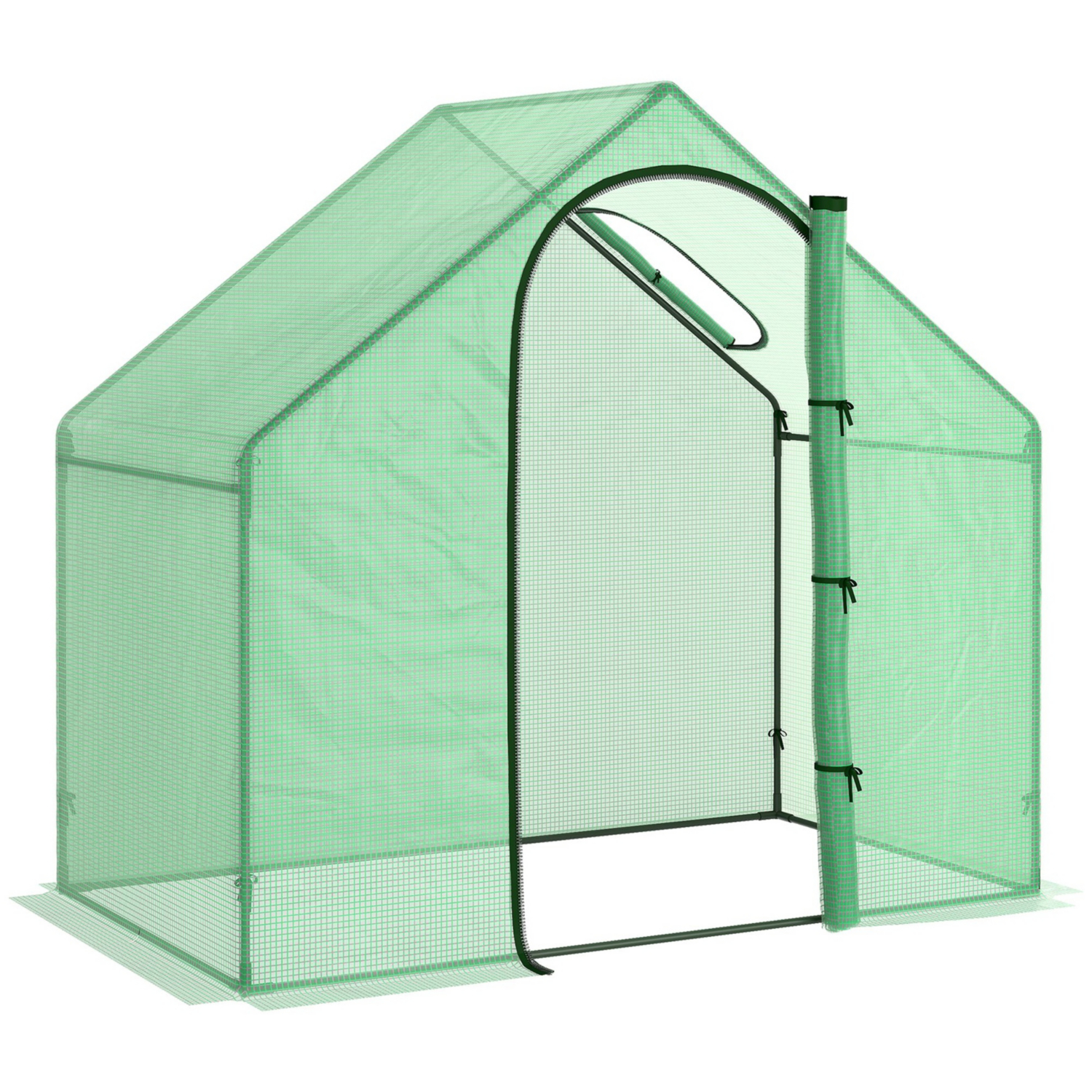 George Green Outsunny Portable Walk-In Pvc House