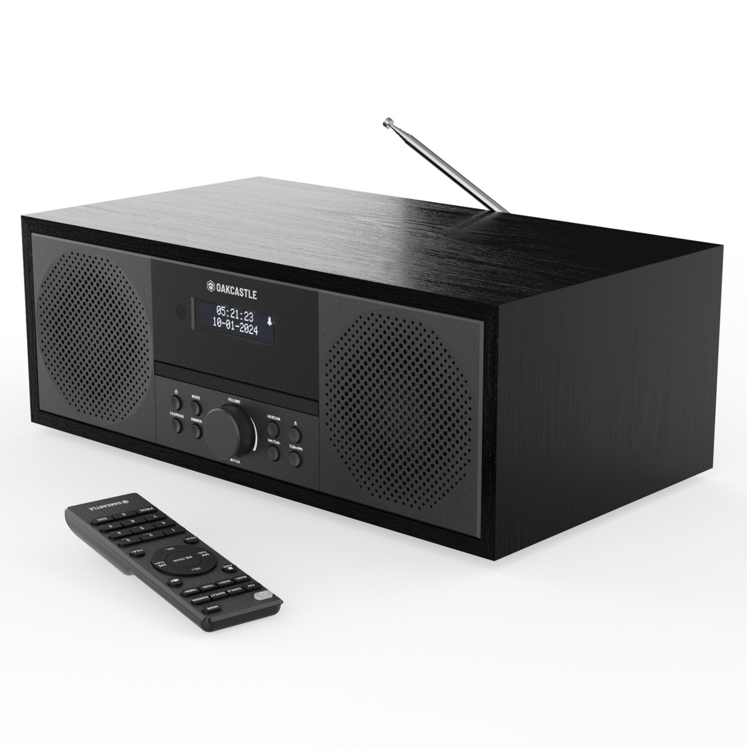 Stl Black Oakcastle Dab500 Bluetooth Radio & Cd Player