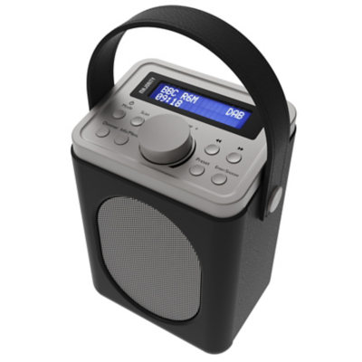 Majority Little Shelford Portable Dab/Dab+ And Fm Radio With Bluetooth, Alarm & Sleep Timer - Black & Grey, Multi