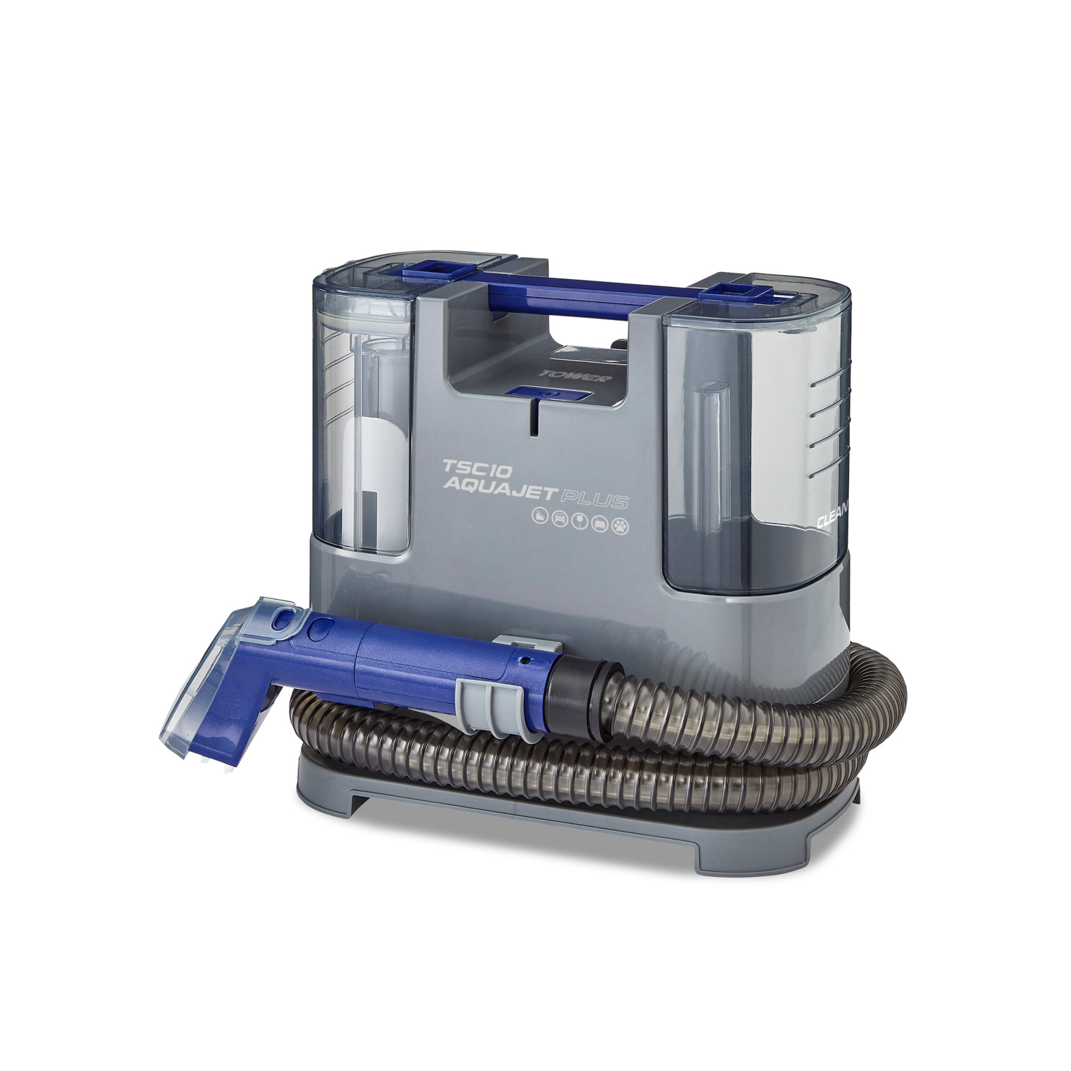 Tower Unisex Grey Spot Cleaner, Aquajetplus 1.2L T548005 Tsc10 400W, & Blue - Image 18
