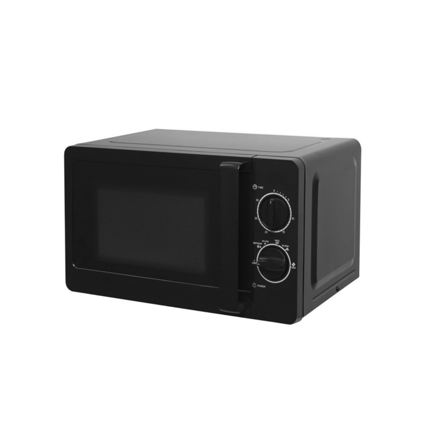 Tower Black 20L 800W Manual Microwave