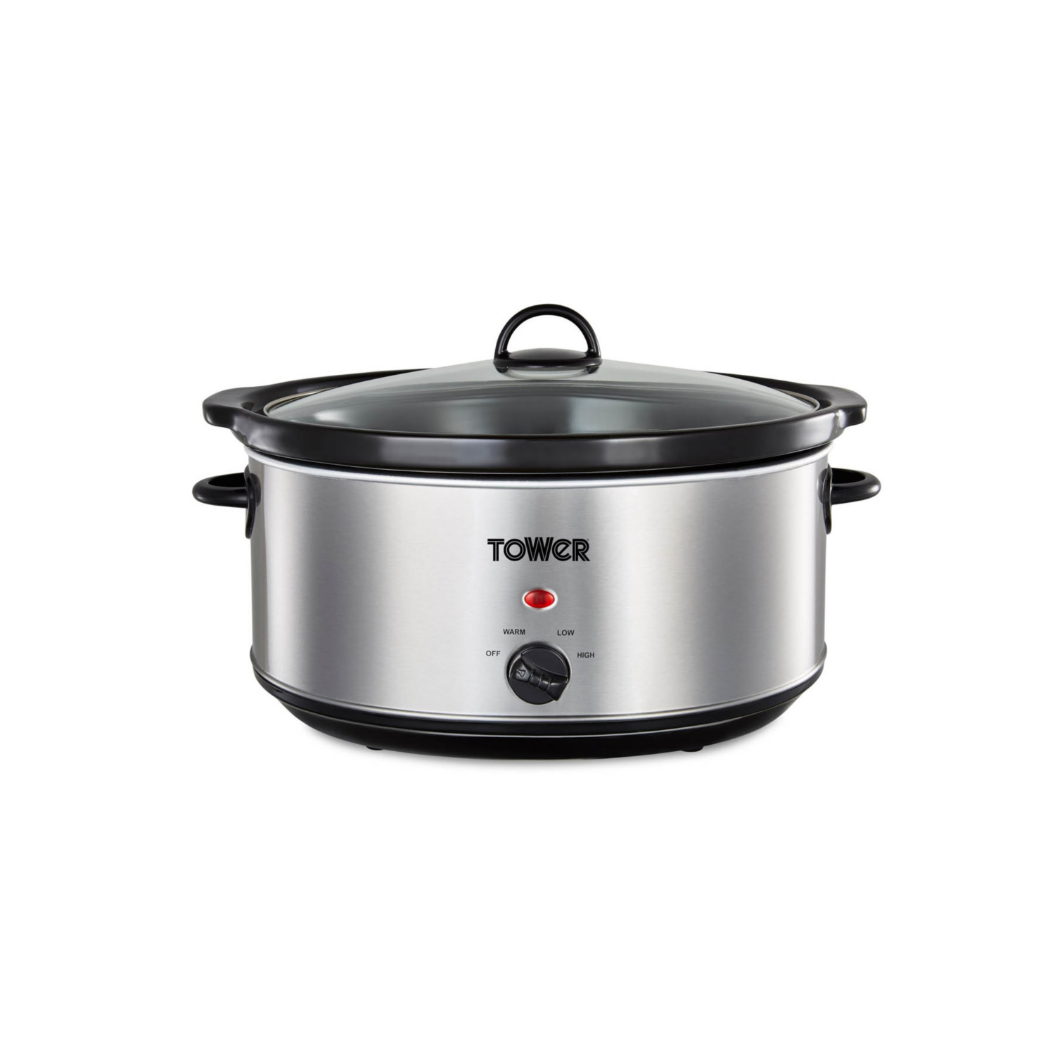 Tower Silver 6.5L Slow Cooker