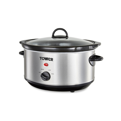 Tower 3.5 Litre Stainless Steel Slow Cooker Stainless Steel1