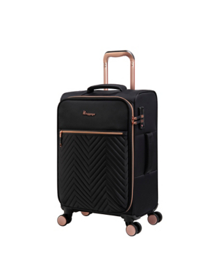 IT Luggage Bewitching Black Suitcase Holiday Shop at ASDA