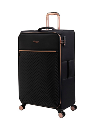 IT Luggage Bewitching Black Large Suitcase Holiday Shop at ASDA