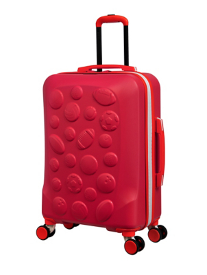 IT Luggage Cabin HalfTime Poppy Red Suitcase Holiday Shop