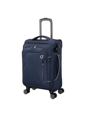 IT Luggage Teleported Navy Suitcase Holiday Shop George at ASDA