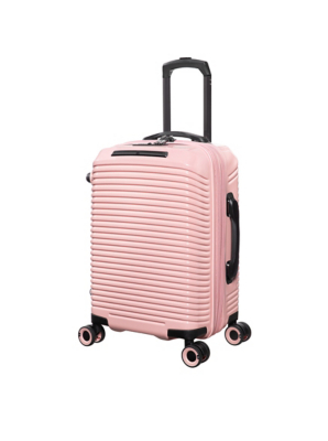 IT Luggage Traversed Suitcase Pink Holiday Shop George at ASDA