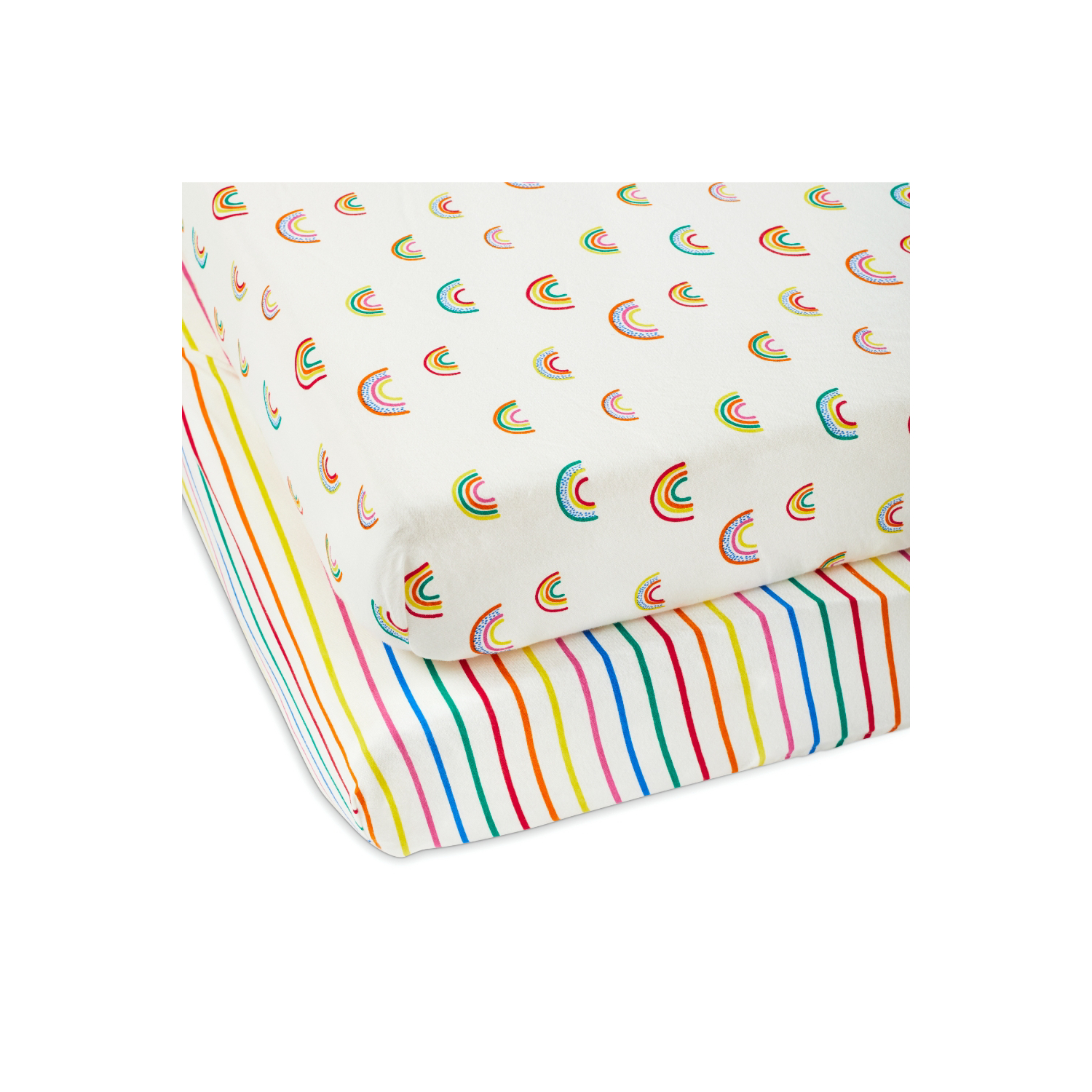 2 PACK COTBED SHEETS - RAINBOW DREAMS - Image 6