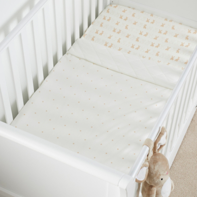 Ickle Bubba Bunnychino Cot Quilt Baby at ASDA