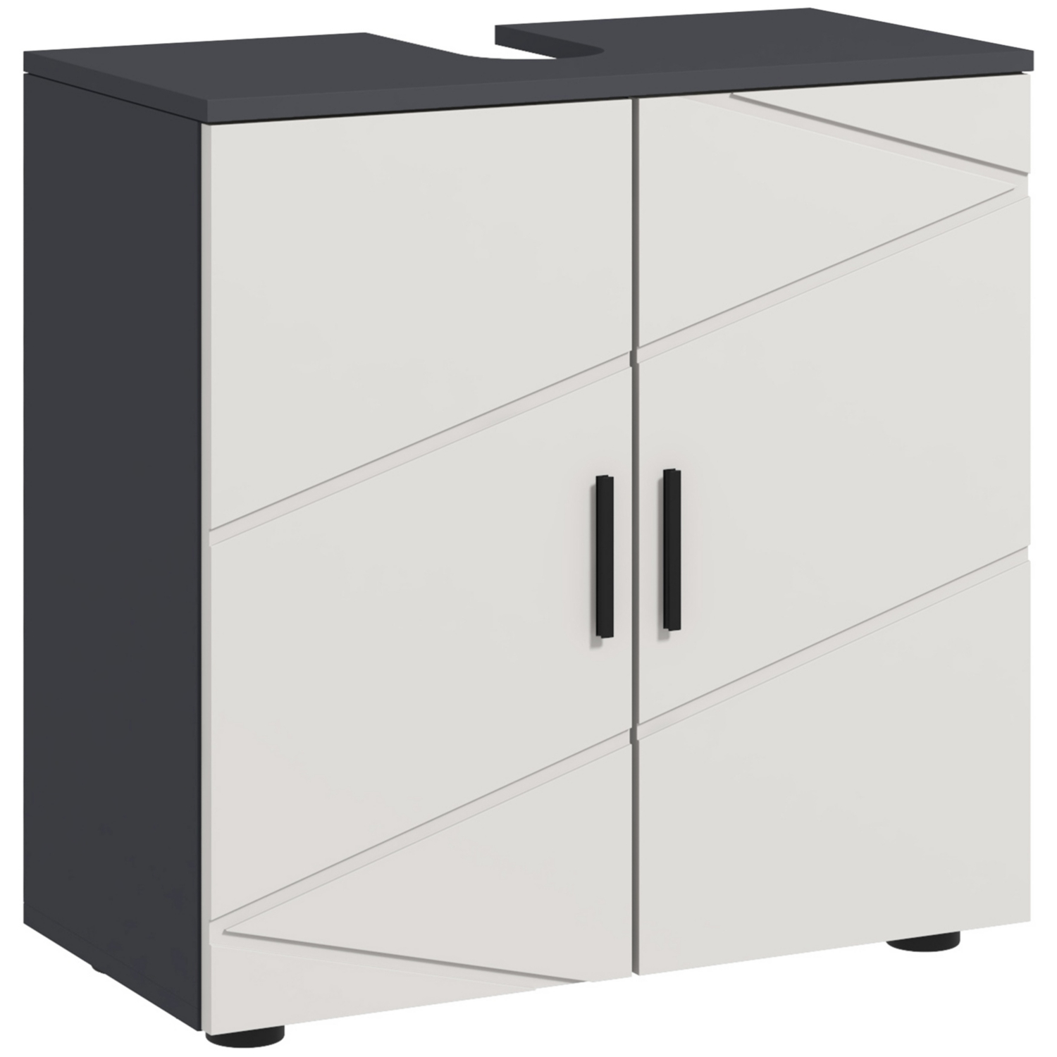 George Grey Kleankin Vanity Under Sink Bathroom Cabinet