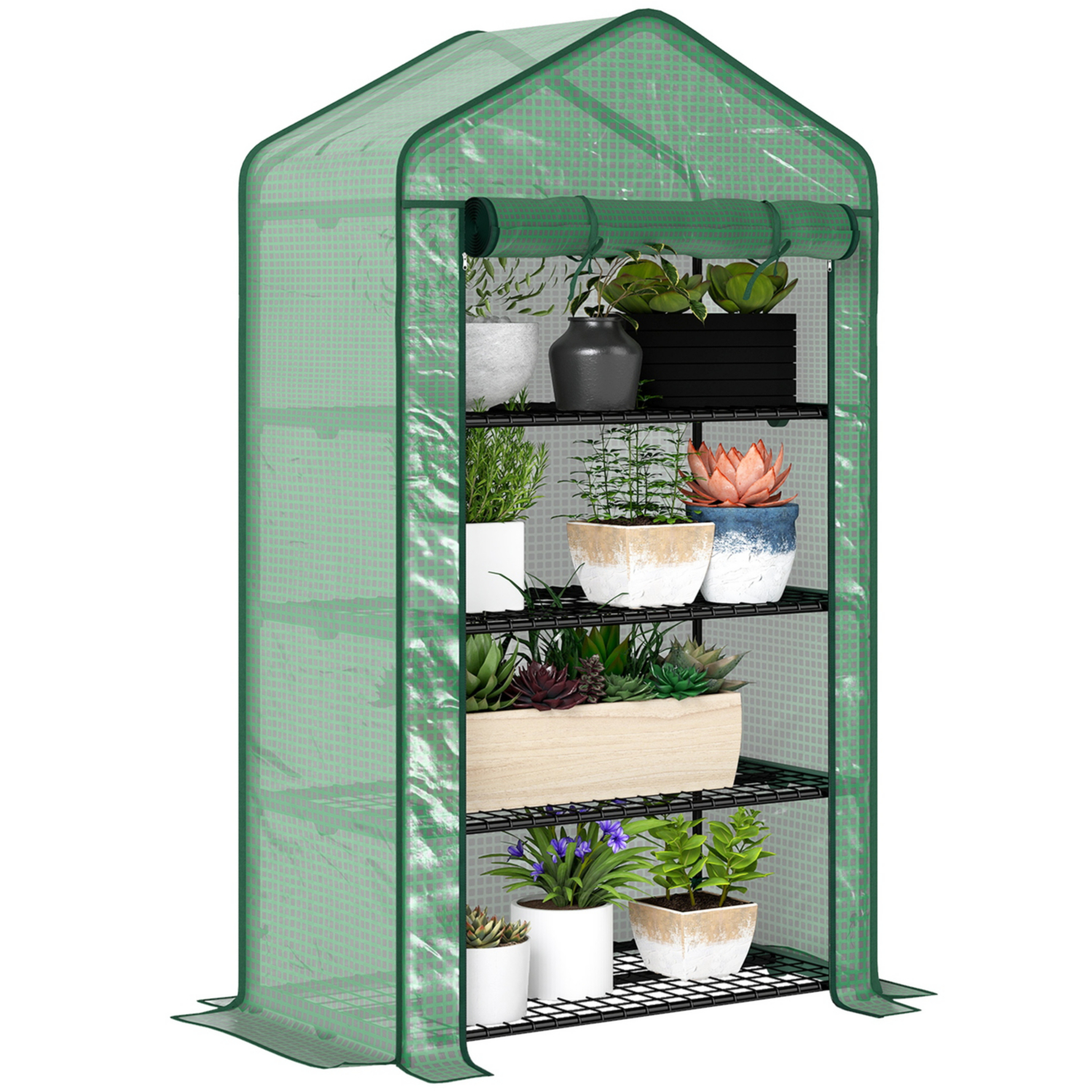 George Green Outsunny 1.6M Portable Mini House