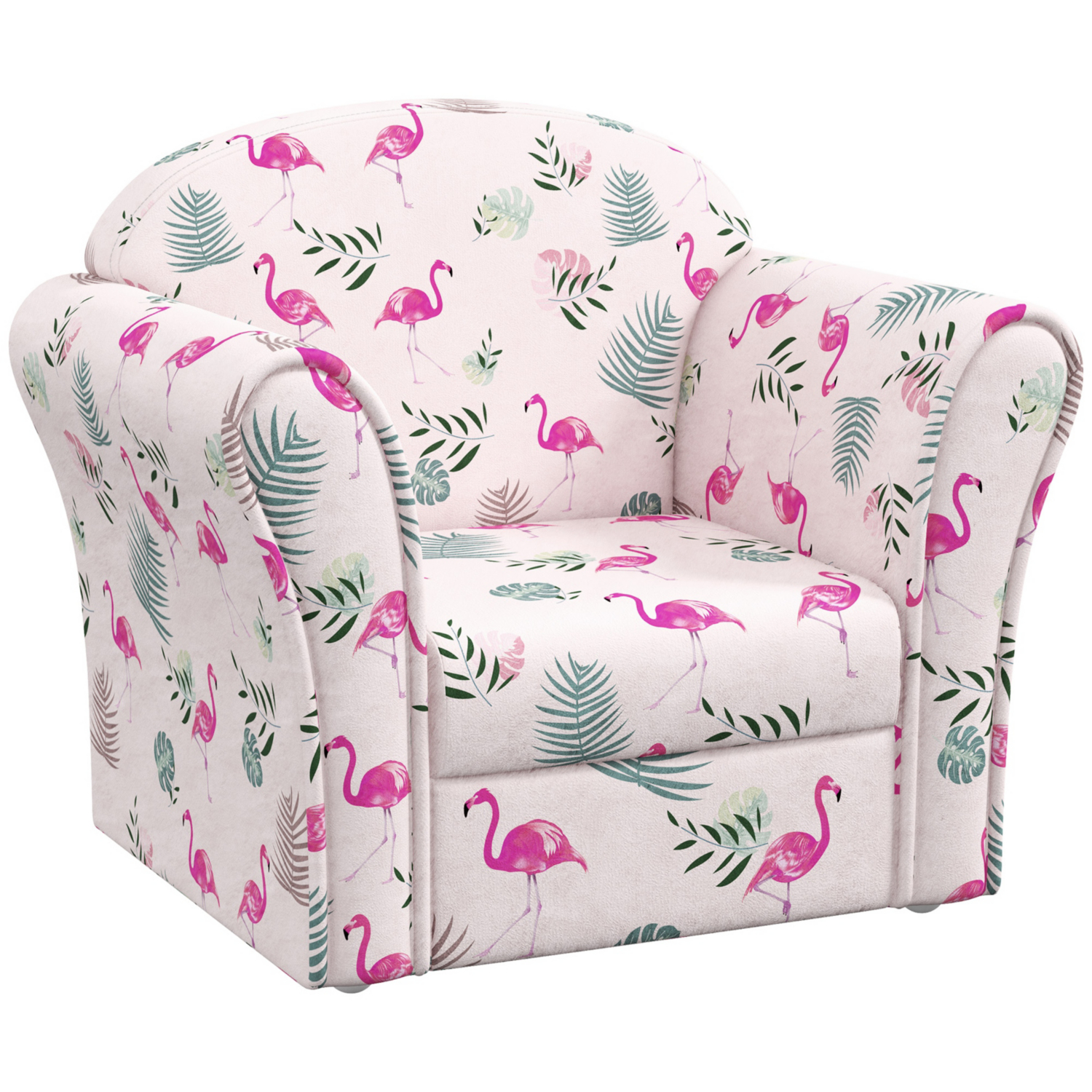 George Pink Aiyaplay Kids Tropical-Flamingo Themed Chair